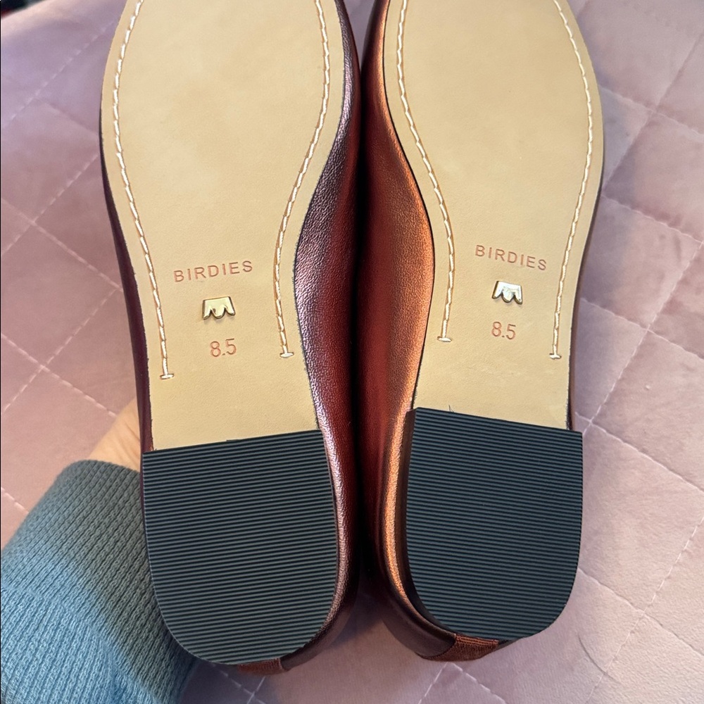 *NEW* BIRDIES CRANE FLATS RARE COPPER METALLIC 8.5 - Picture 9 of 10